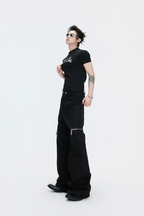 Ribbed Logo T-Shirt