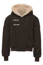 Horn Toggle Wool Coat