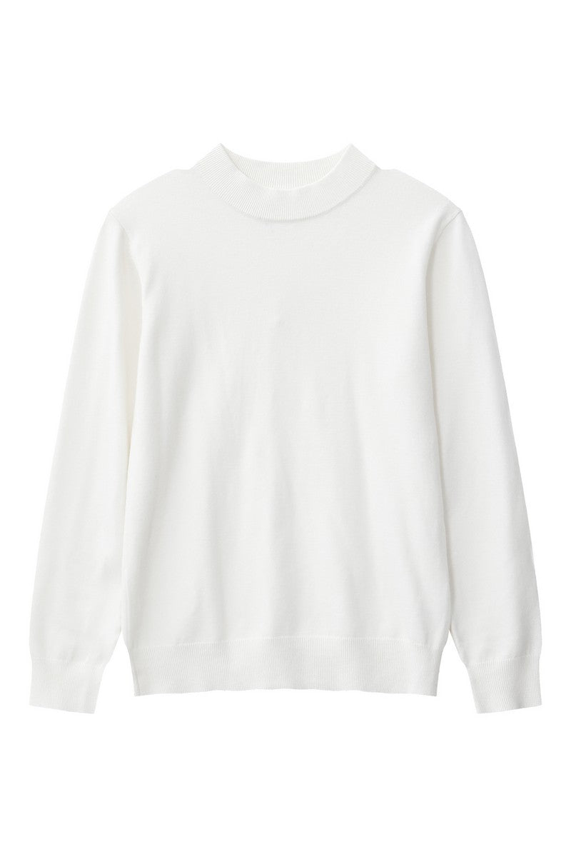 Modal Blend Slim Fit Knit Sweater