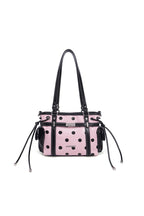 Polka Dot Basket Bag