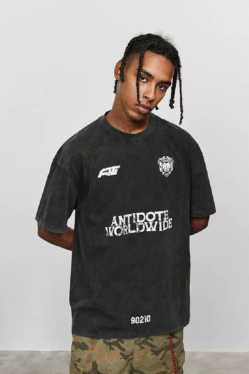 Vintage Patchwork Sports T-Shirt