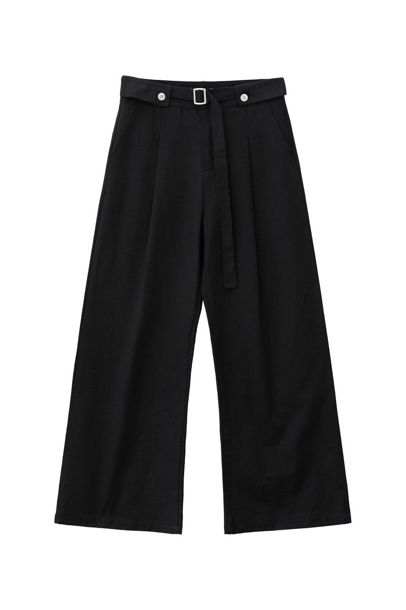 Pleated Relaxed Fit Dress Pants