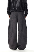 Vintage Washed Curved Pants