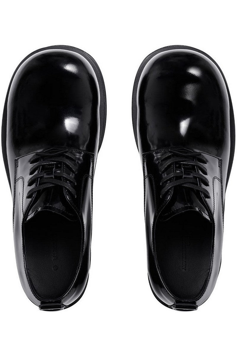 Patent Leather Derby Shoes