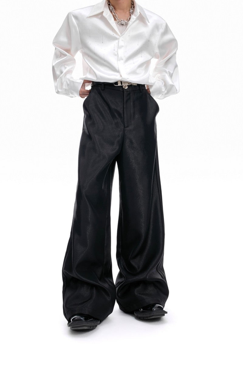 Liquid Shine Straight Pants - EU Only