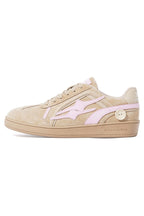 Almond Retro Trainer Sneakers
