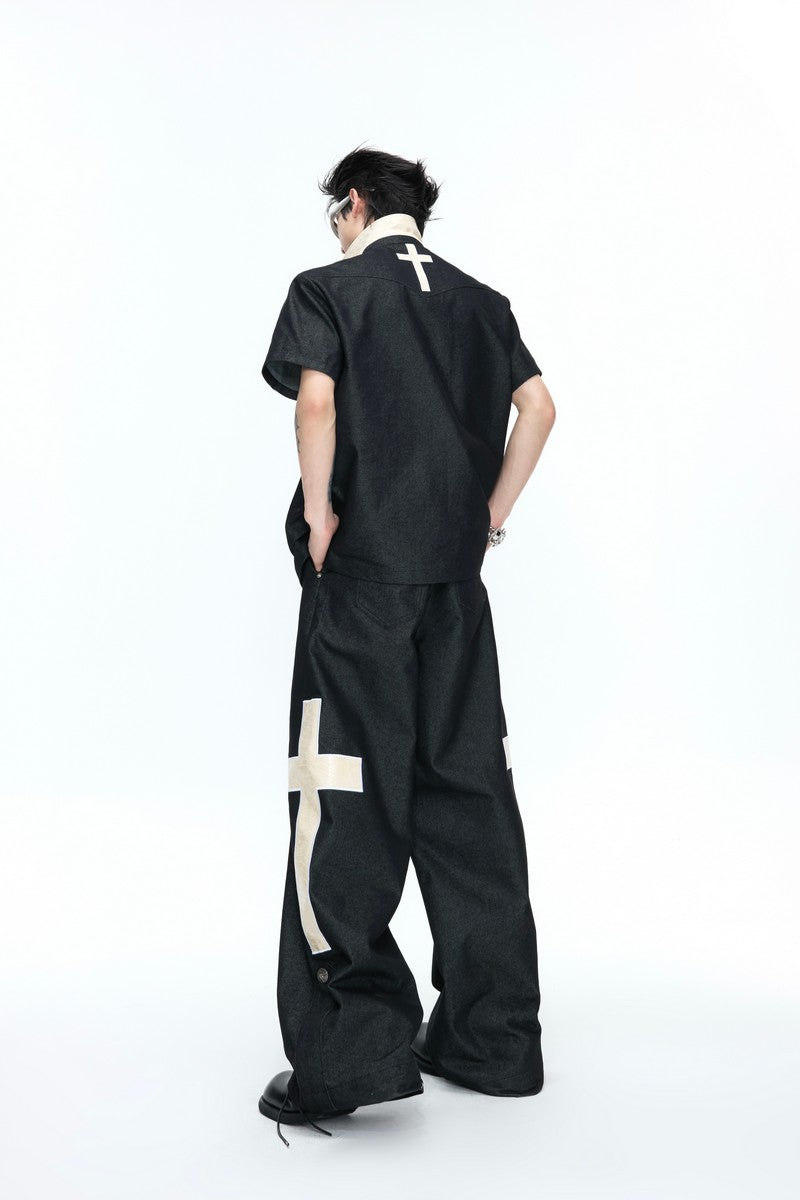 Double Breasted Polo Shirt