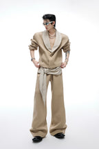 Houndstooth Bow Sweatpants