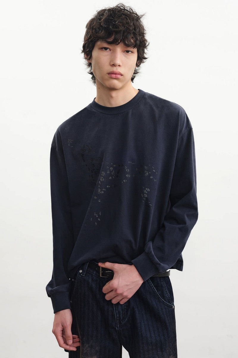 Washed Graphic Long Sleeve