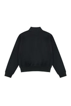 Cropped Zip-Up Sweater