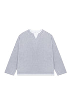 Waffle Layered Henley Long Sleeve - EU Only