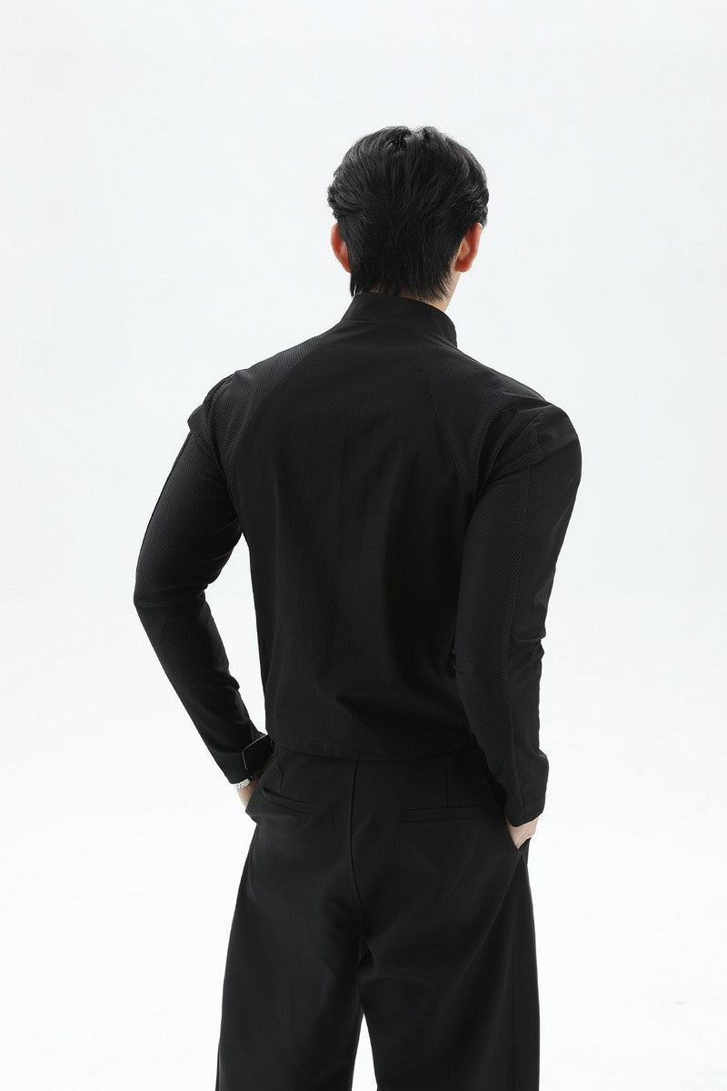 Mesh Zip Up Sports Jacket