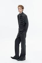 Napoleon Striped Flared Trousers