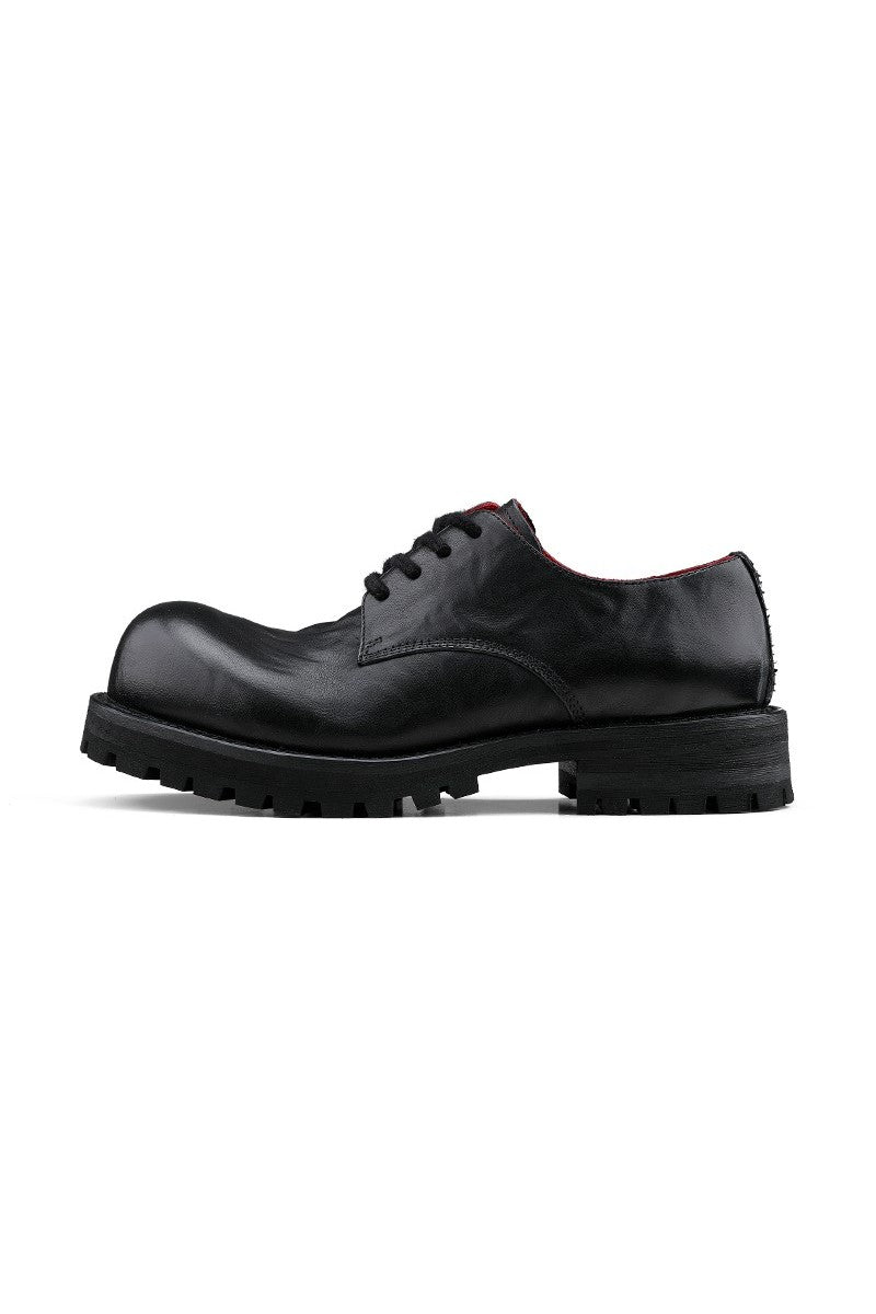 Refine Snakeskin Derby Shoes