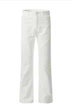 Draped Flare Jeans