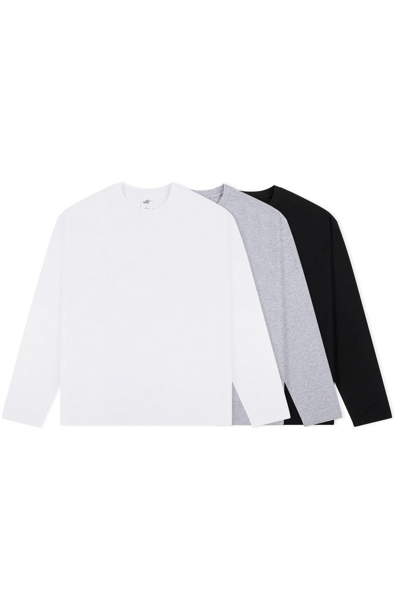 Heavyweight Cotton Long Sleeve Tee - EU Only