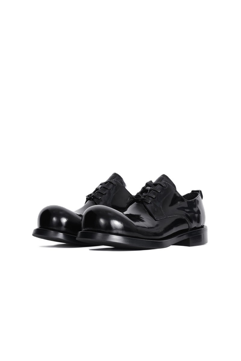 Patent Leather Derby Shoes