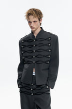 Napoleon Striped Flared Trousers