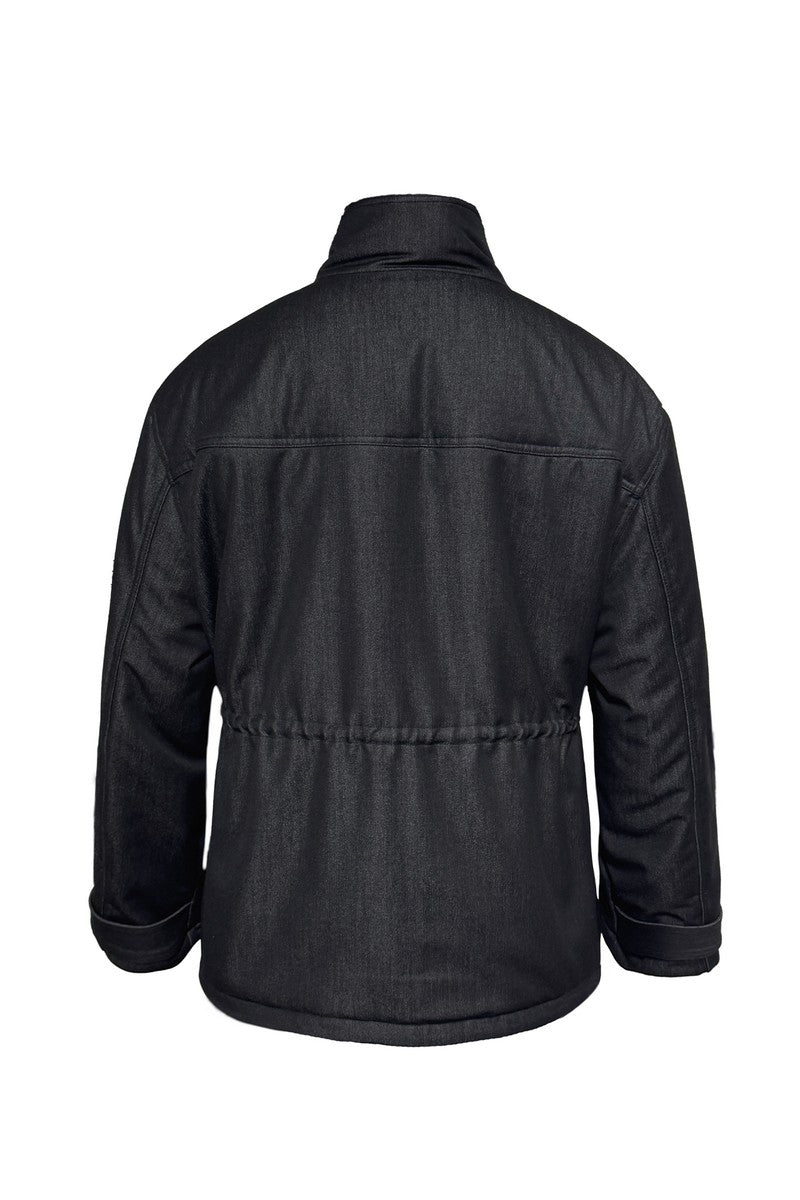 Drawstring Padded Parka