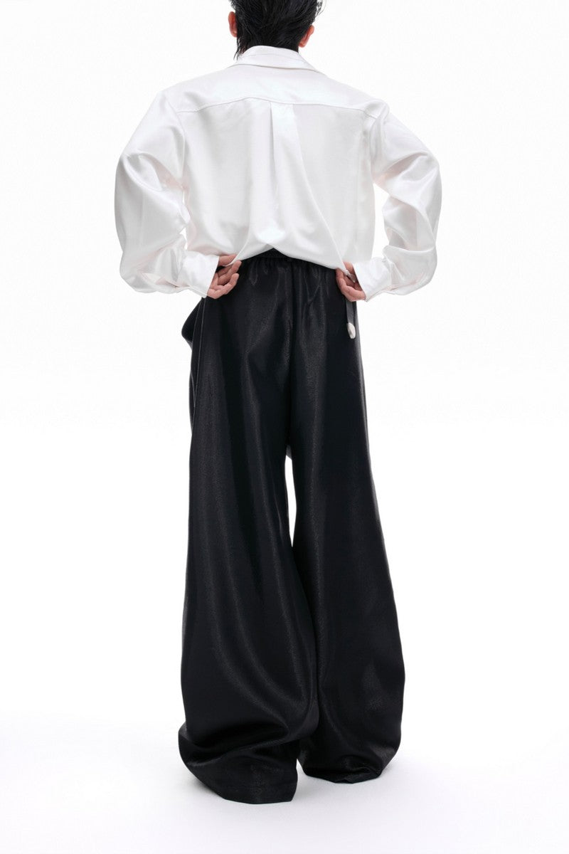Liquid Shine Straight Pants - EU Only