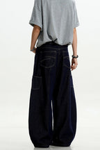 Shoe Print Scythe Jeans
