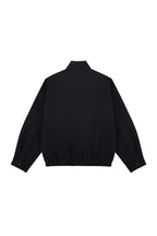 Relaxed Stand Collar Jacket