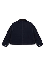 Boxy Denim Utility Jacket