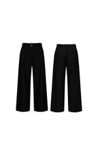 Asymmetric Wide Leg Trousers