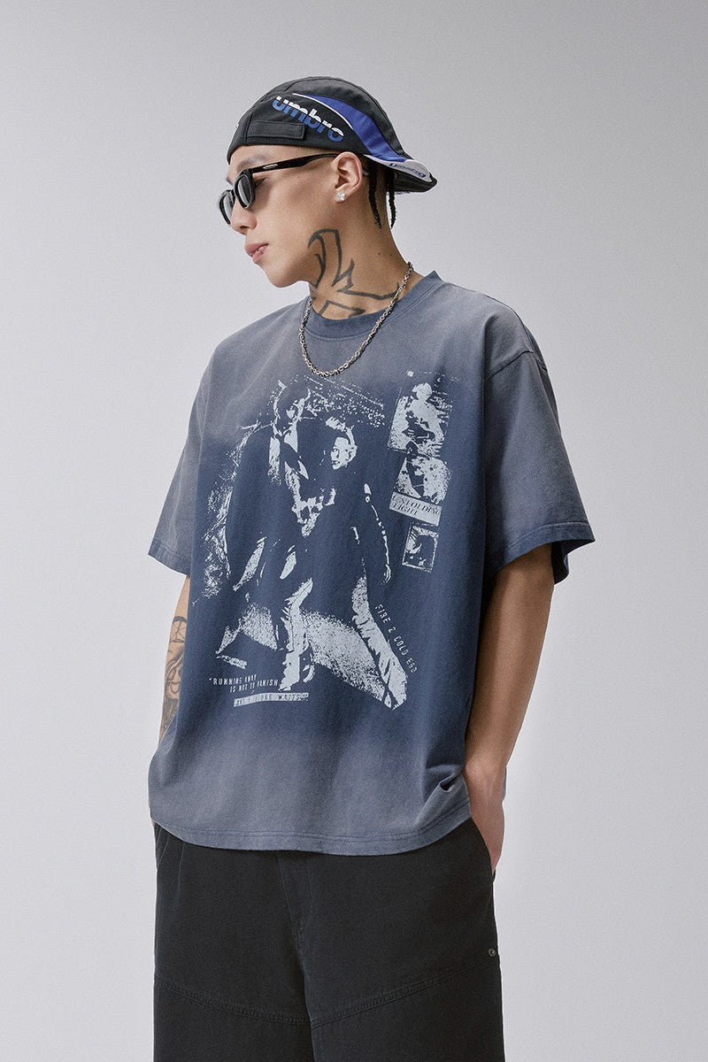 Gradient Portrait T-Shirt