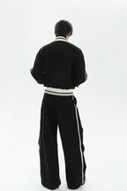 Colorblock Striped Sweatpants
