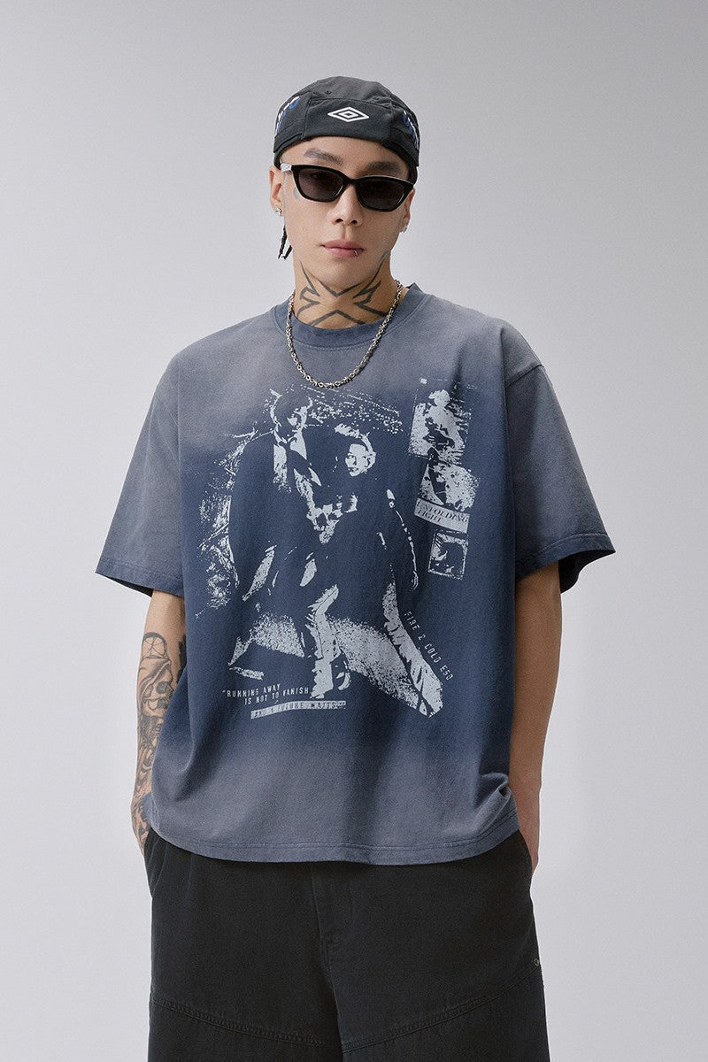 Gradient Portrait T-Shirt