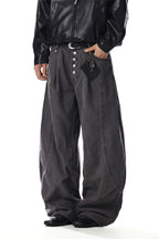 Vintage Washed Curved Pants