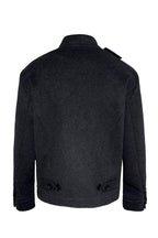 Adjustable Waist Wool Jacket