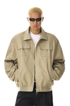 Short Vintage Flight Jacket