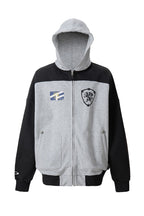 Colorblock Zip Up Hoodie