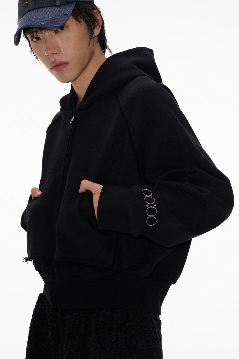 Contrast Stitch Raglan Sweatshirt - EU Only