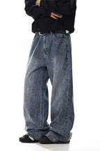 Washed Wide Jeans