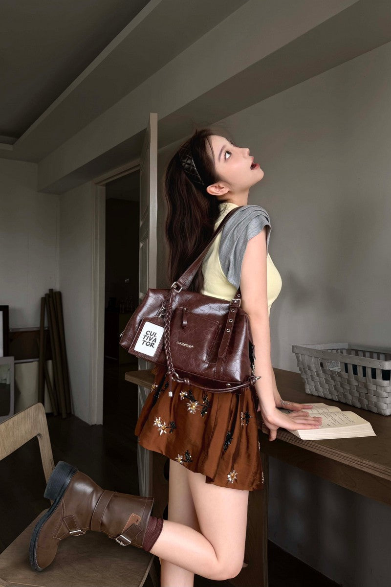 Convertible Biker Handbag
