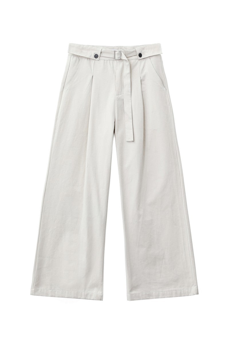 Pleated Relaxed Fit Dress Pants