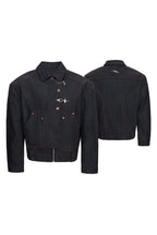 Okayama Raw Denim Bomber Jacket