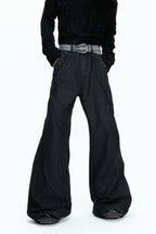 Vintage Washed Flare Jeans