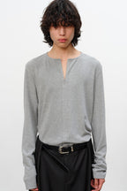 Half Zip Fitted Long Sleeve