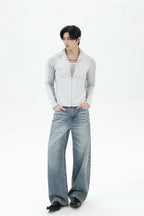 Mesh Zip Up Sports Jacket