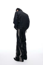 Colorblock Deconstructed Jacket
