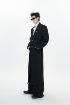 Tailored Split Hem Overcoat