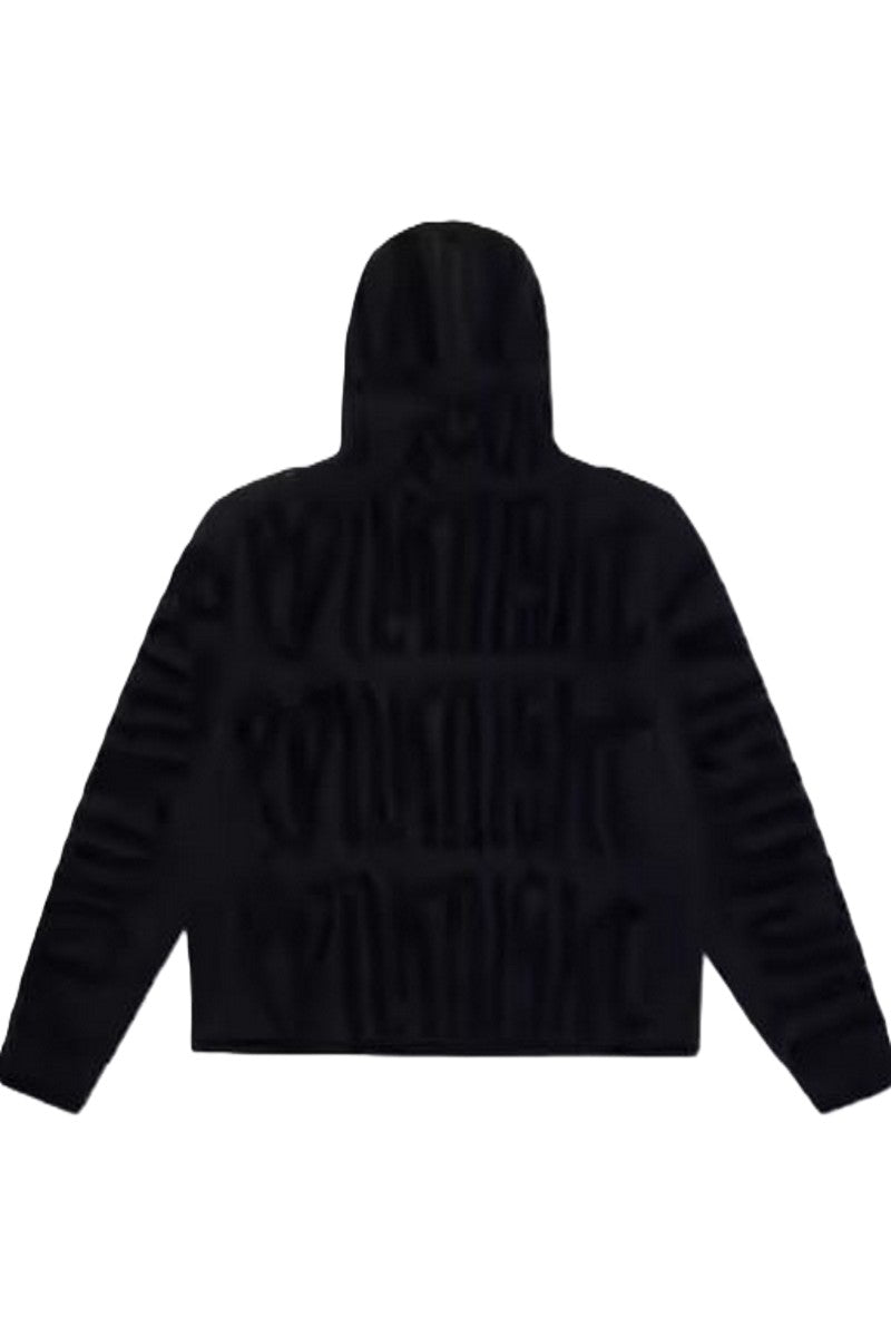 Hand Drawn Knit Jacquard Cardigan