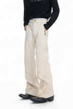 Thorn Totem Embroidered Pants