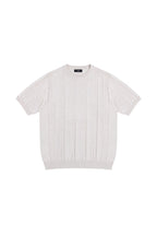 Linen Blend Knit T-Shirt