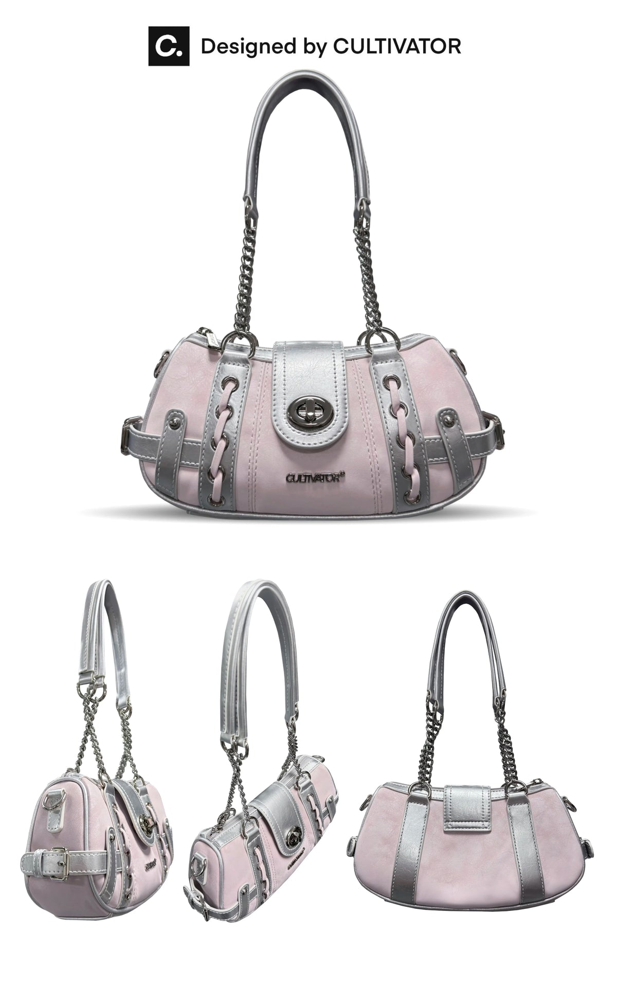 Y2K Chain Underarm Bag
