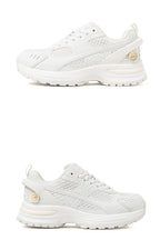 White Chunky Running Sneakers